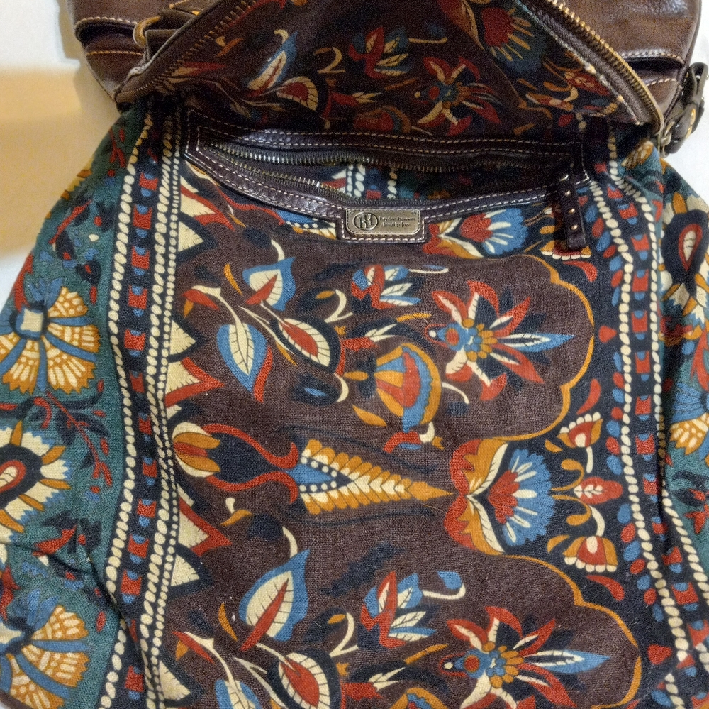 Hard to Find Hayden Harnett Ana Hobo Handbag in Chocolate Brown Leather - Picture 8 of 16